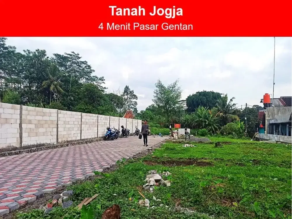 Tanah Dijual Jogja di Jl. Kaliurang Km. 10 Dekat Kampus UGM