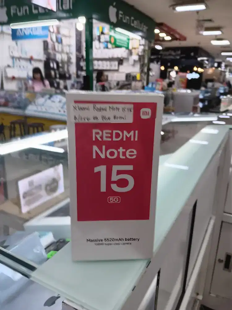 Kredit singkat Xiaomi Redmi Note 5 5G 256GB Proses Cepat.