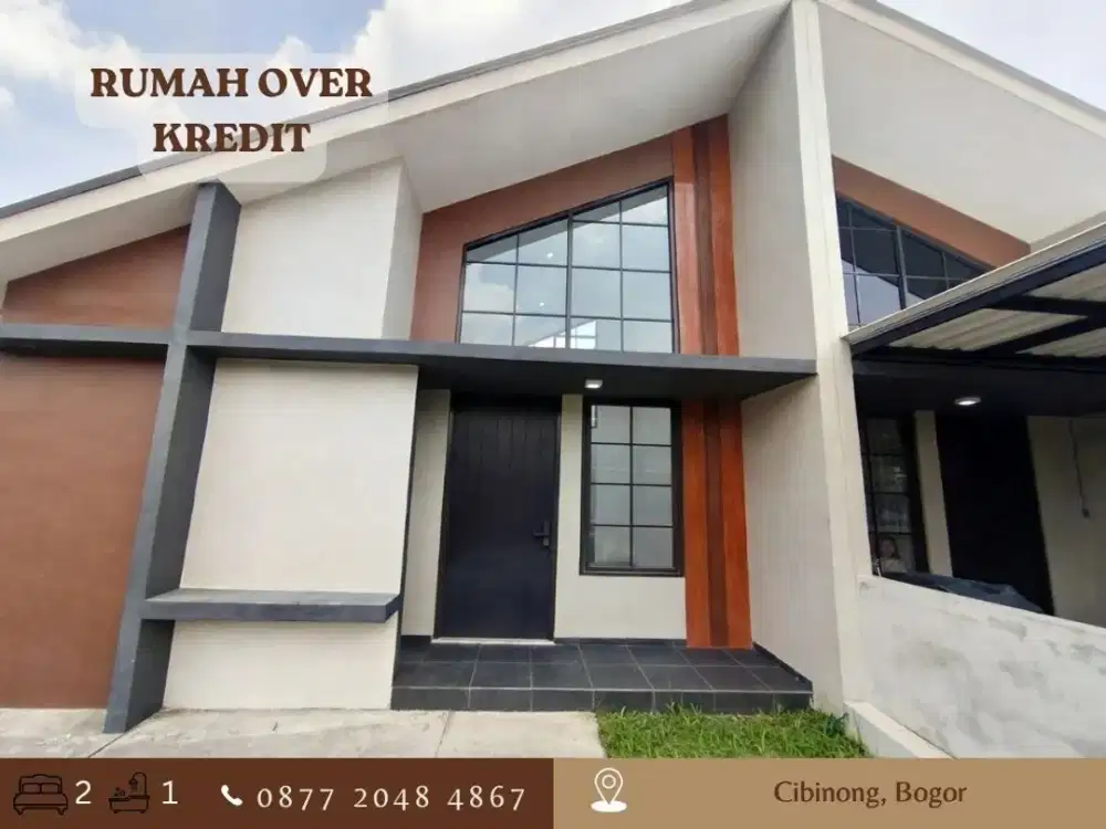 Jual OVER KREDIT Rumah dekat Stadion Pakansari di Cibinong Bogor