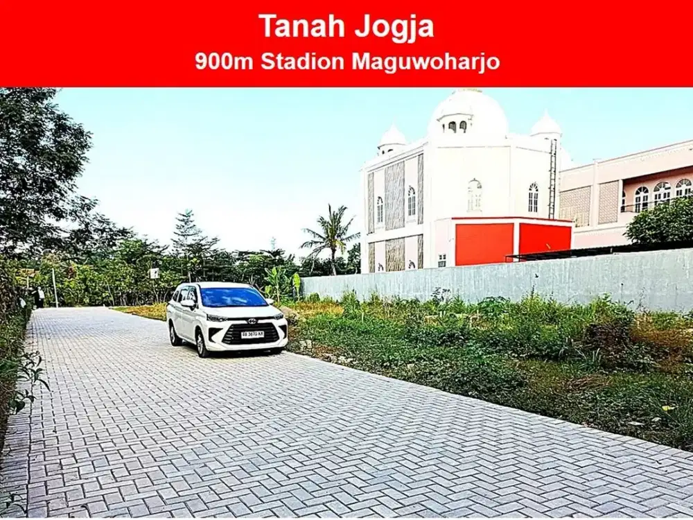 Tanah Dijual Jogja di Jl. Beringin Raya Dekat 900 M Stadion Maguwoharjo