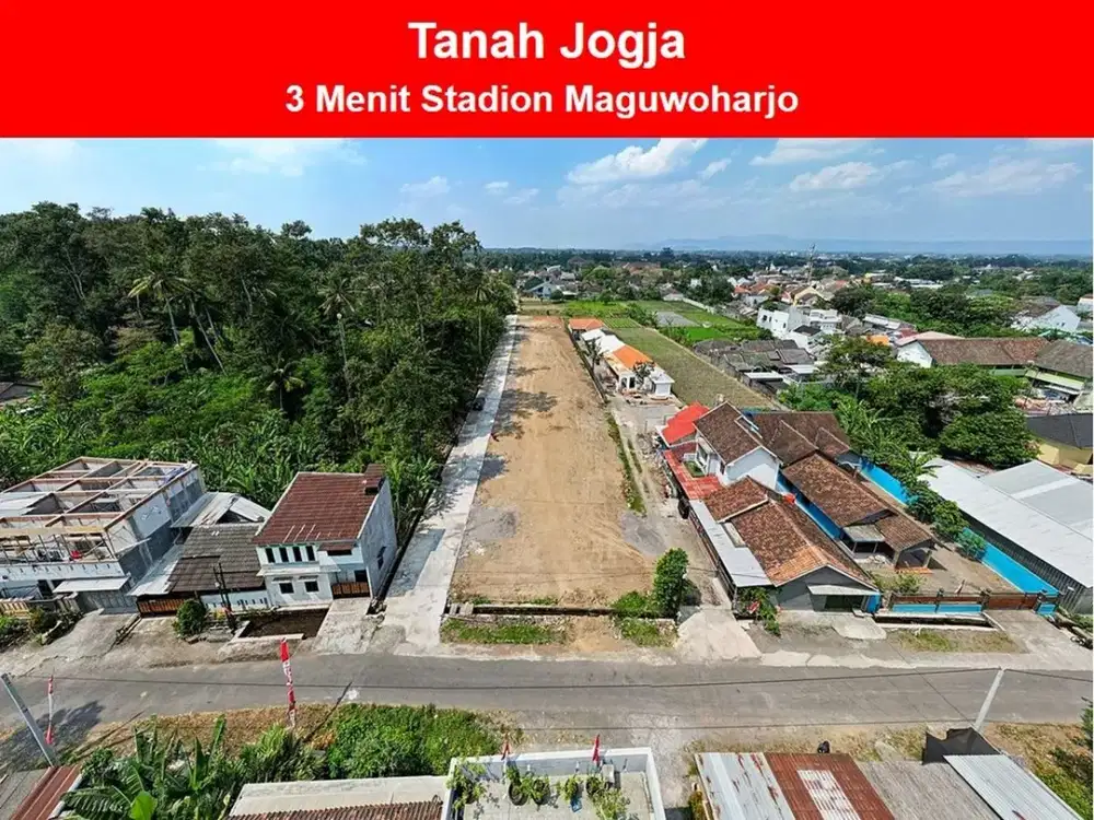 Tanah Dijual Jogja di Jl. Raya Wedomartani Dekat Universitas Respati