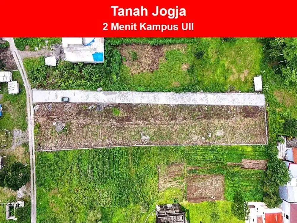 Jual Tanah Jogja di Jl. Pandanaran Dekat Kampus UII
