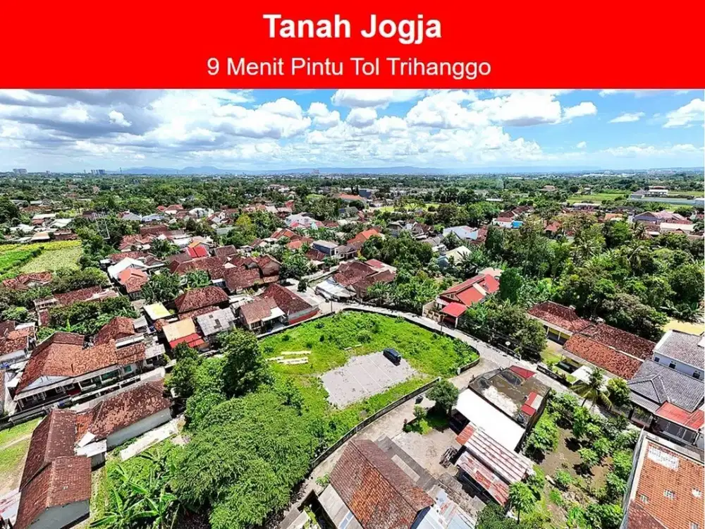 Jual Tanah Yogyakarta di Mlati Sleman Dekat RS. UGM Jogja