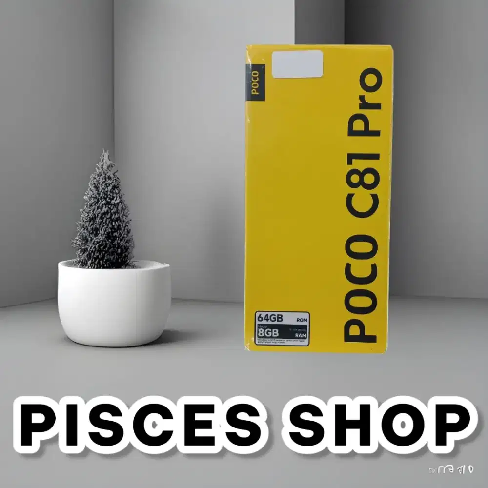POCO C81 PRO RAM 4/64 NEW Segel Garansi Resmi 1 Tahun