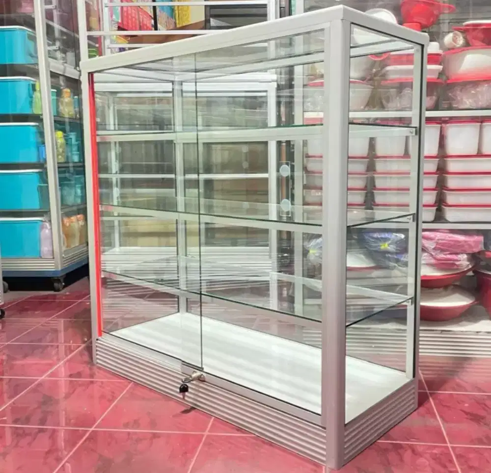 Etalase Baru ukuran 1 meter Harga Terjangkau
