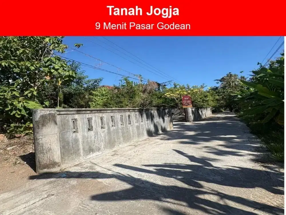 Tanah Jogja di Sumberagung Dekat Charitas Hospital Klepu
