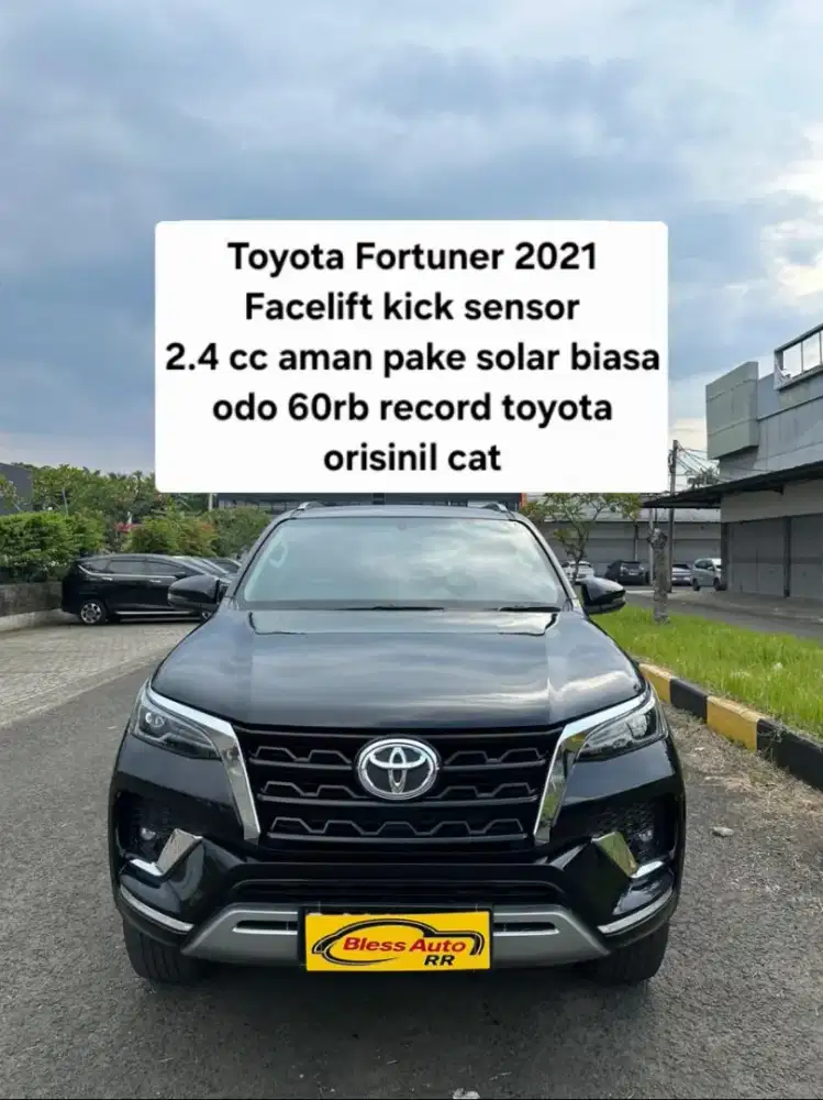 Toyota Fortuner VRZ 2021 Tdp50jt / 2020 hitam 2022 facelift diesel