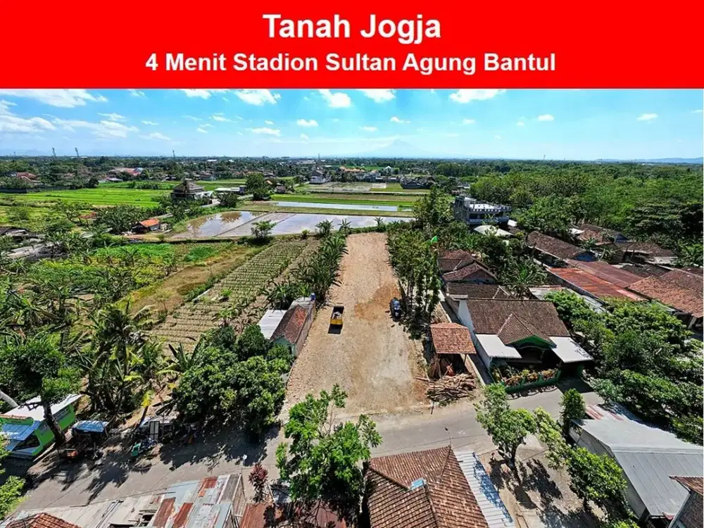 Jual Tanah Yogyakarta di Pleret Bantul Dekat Terminal Giwangan