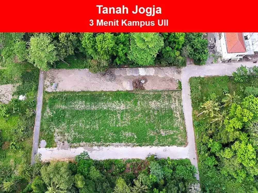 Jual Tanah Jogja di Jl. Kaliurang Km.12 Dekat Kampus UII