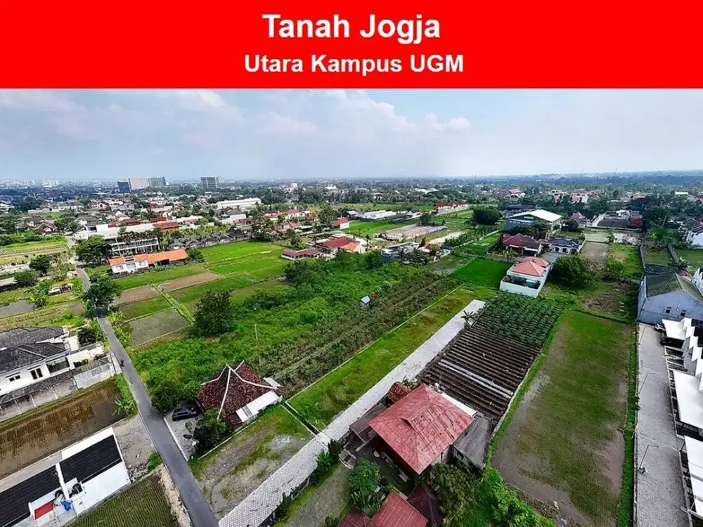 Jual Tanah Yogyakarta di Jl. Damai Dekat STIM YKPN
