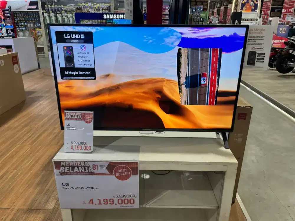 Promo LG Smart Tv 43” 43ua7550 Bisa Dicicil Pake Aeon Fast
