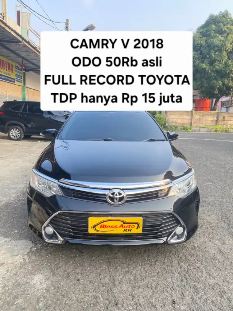 Toyota Camry V 2018 tdp15jt 2019 record facelift 2017 hitam