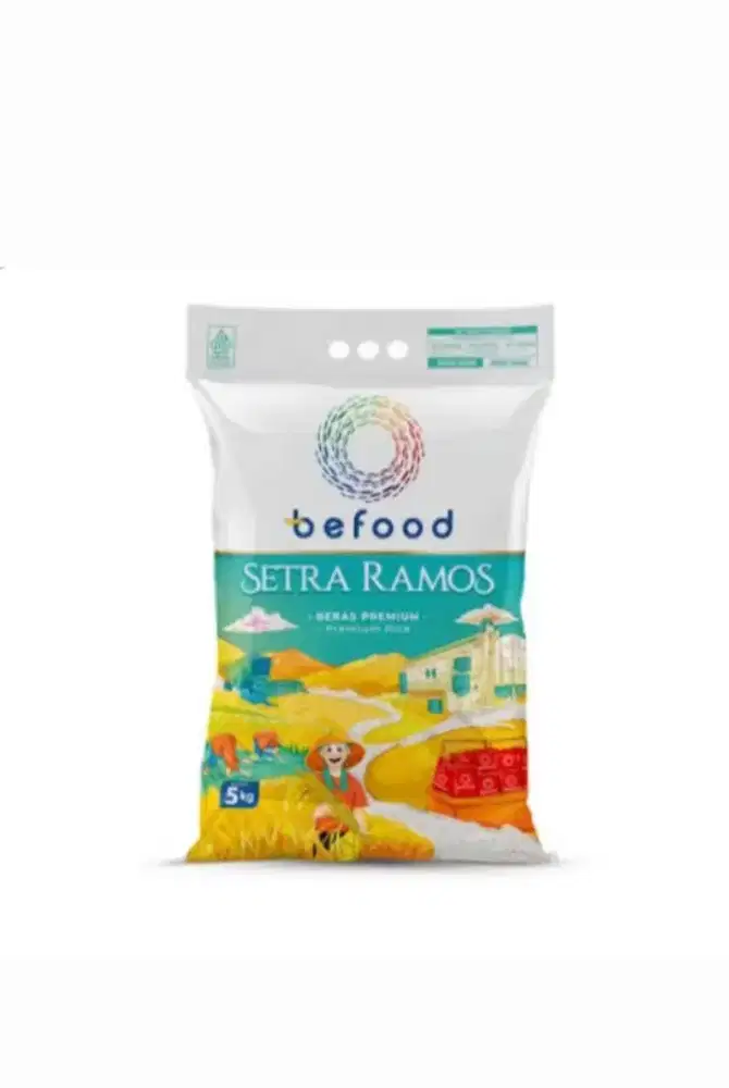 Beras BE FOOD Sentra Ramos Beras Premium 5  kg - Baru
