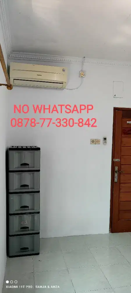 KOST AC KHUSUS PRIA KAMAR DI LANTAI 2 LOK PALMERAH JAKBAR