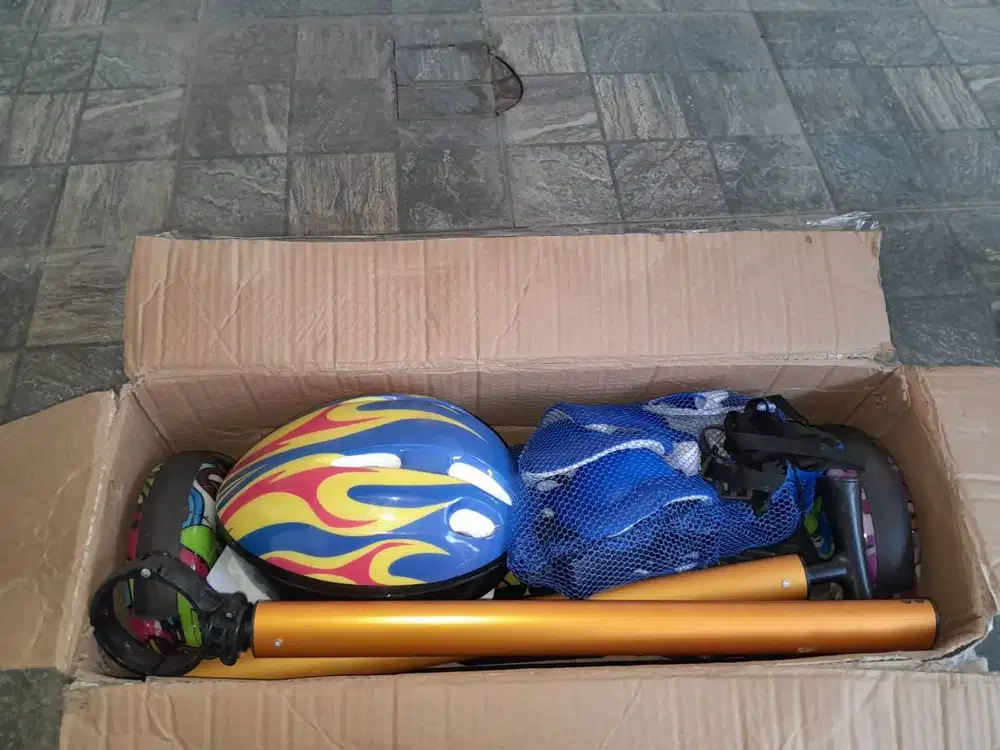 JUAL HOVERBOARD SMART BALANCE WHEEL + AKSESORIS LENGKAP