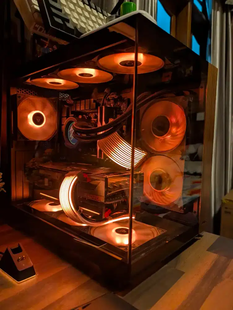 PC Gaming set high end Ryzen 7 7800x3d rx 6800xt