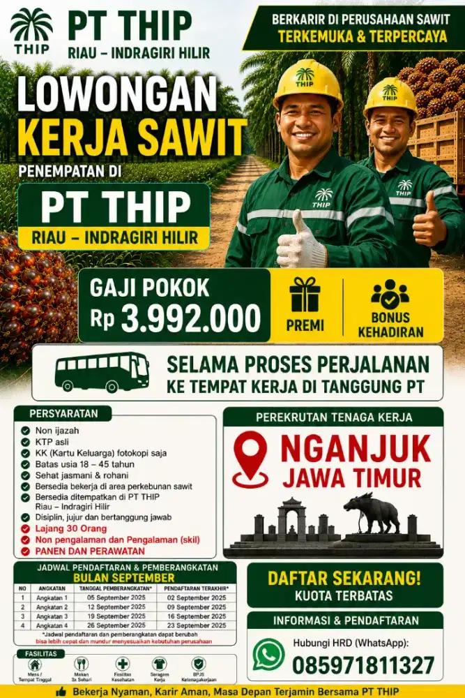 Loker sawit tanpa ijazah