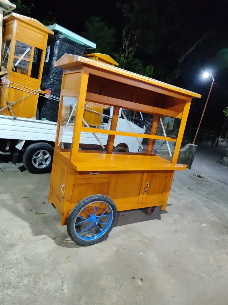 Promo Gerobak Mie Ayam jg Melayani Pesanan Grobak Bakso Bubur Sate dlL
