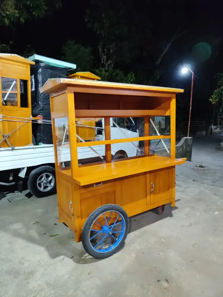 Promo Gerobak Mie Ayam jg Melayani Pesanan Grobak Bakso Bubur Sate dlL