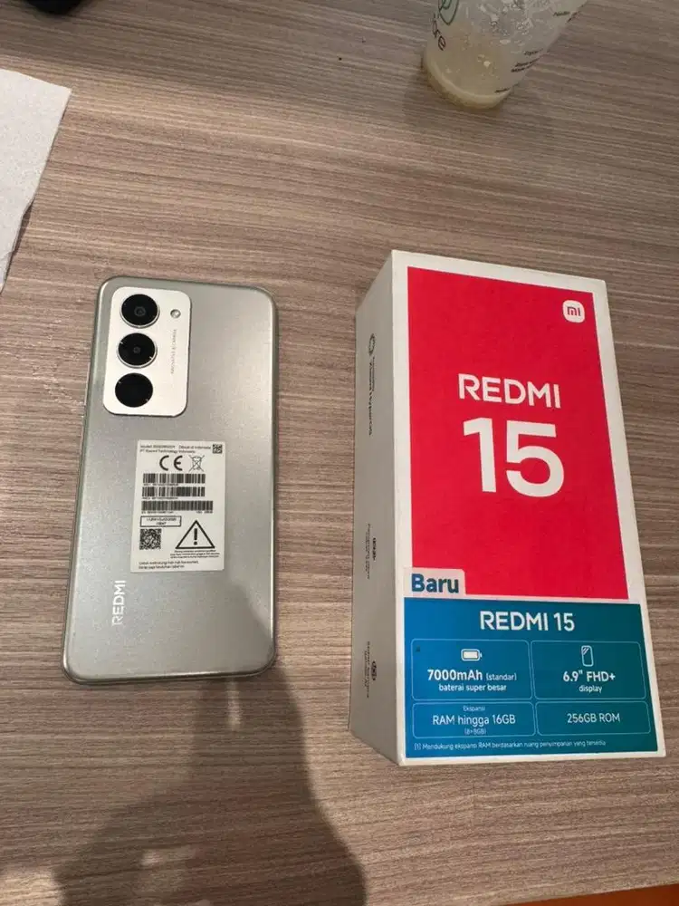 Redmi 15 8/256gb sepecial pokok nya