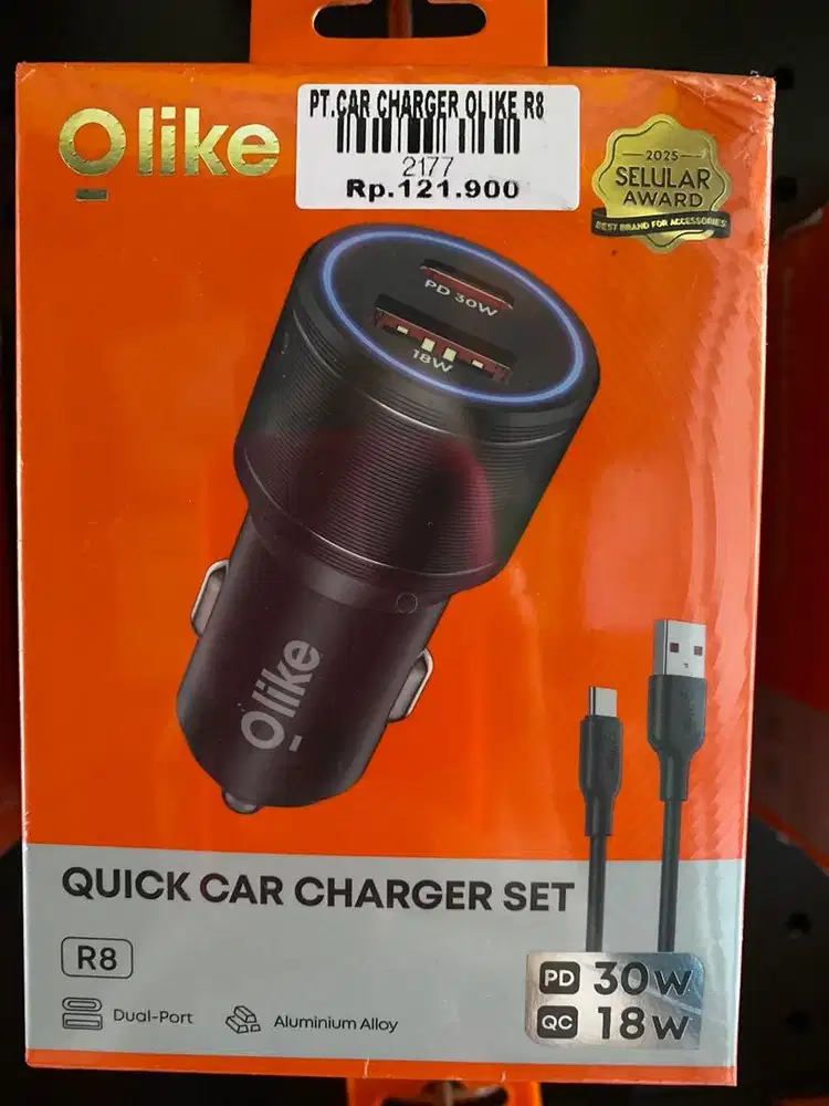 CAR CHARGER OLIKE R8