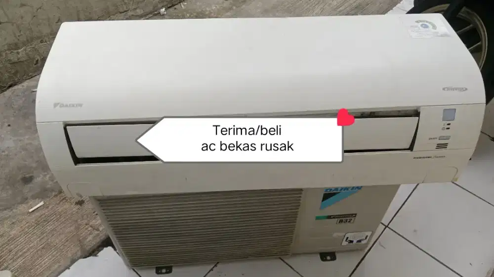 Terima ac bekas/rusak
