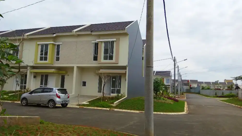 Rumah Hoek 2 Lantai, SHM, Paradise Serpong City, Tangerang Selatan
