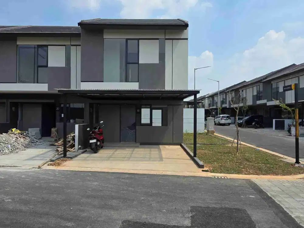 RUMAH SIAP HUNI TIPE X5 HOEK PARK SERPONG