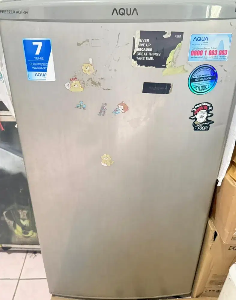 kulkas freezer aqua 1 pintu