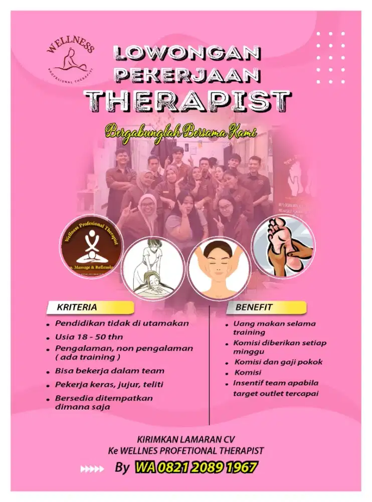 Lowongan Therapist