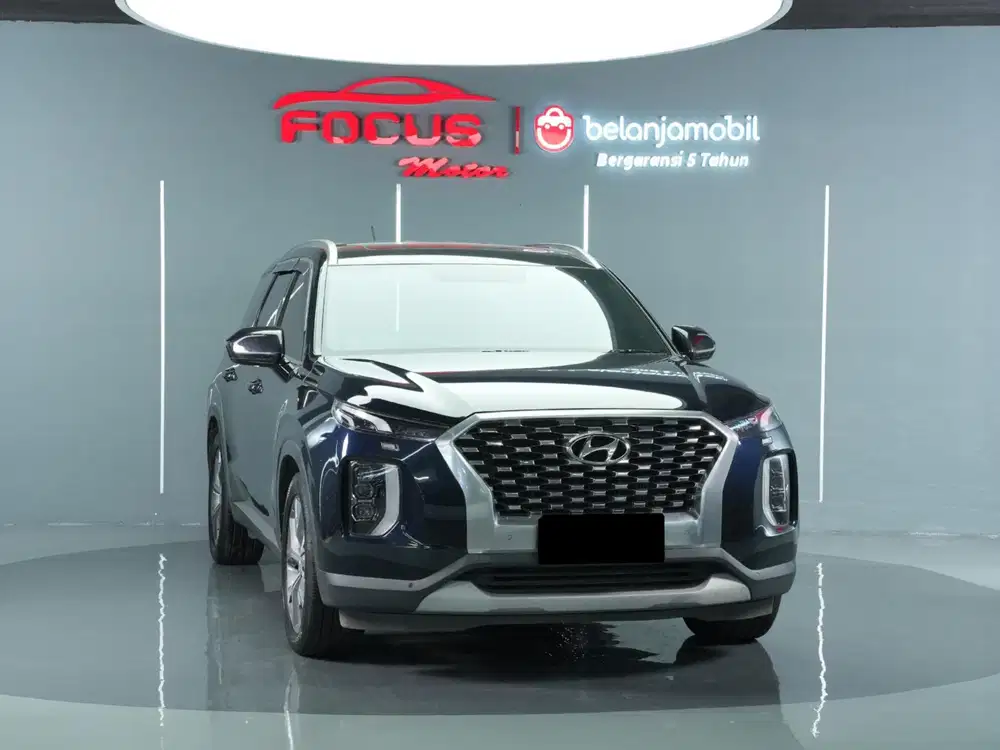 Hyundai palisade signature diesel 2021 biru pajak panjang