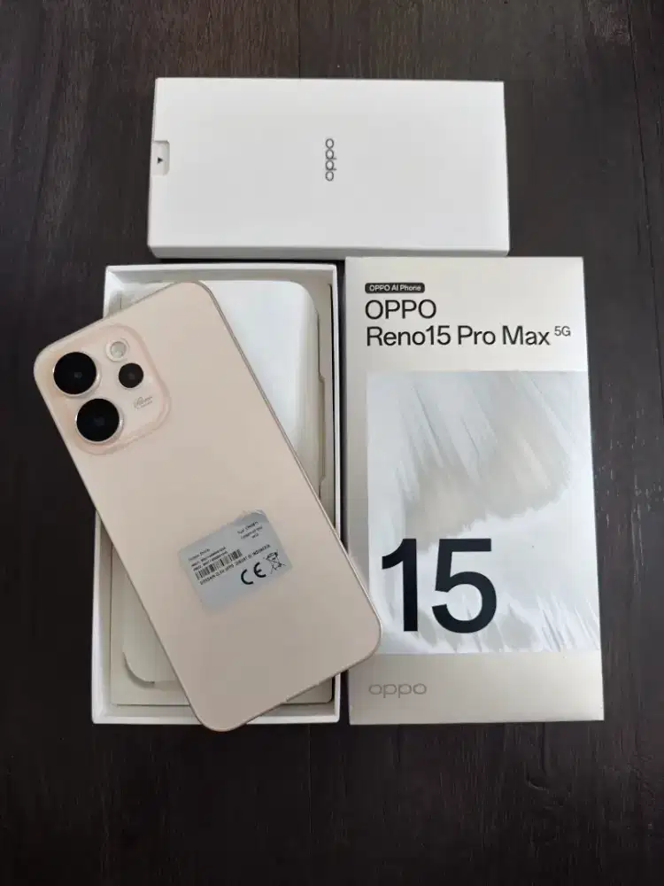 [JUAL] OPPO RENO 15 PRO MAX 12GB 512GB EMAS