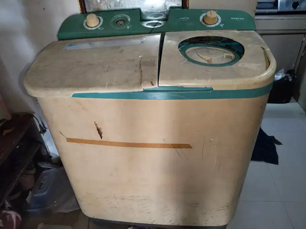 Mesin cuci 2 tabung
