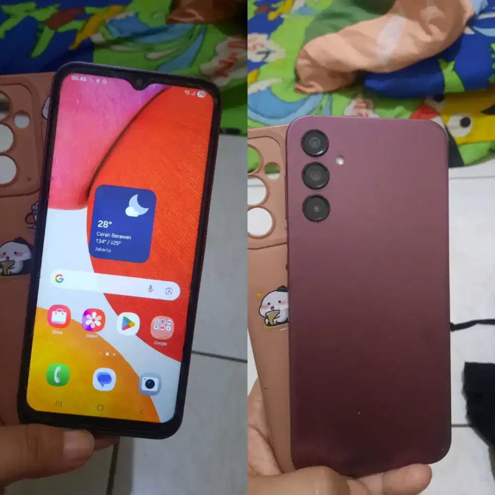 Samsung a14
Ram 6/128
Kelengkapan hp+cas
Nominus hanya pemakaian