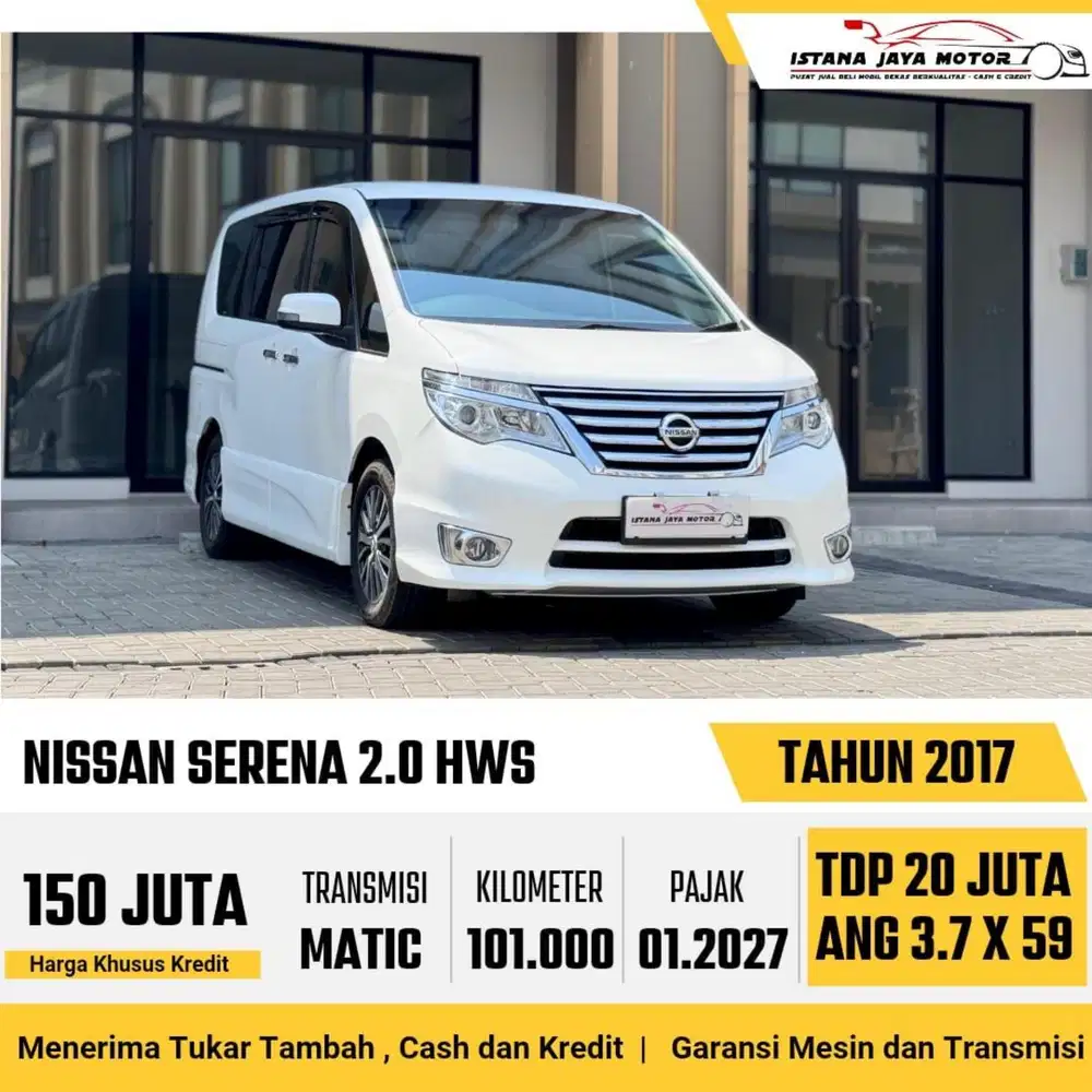 Nissan Serena HWS AT th 2017 #istana jaya motor