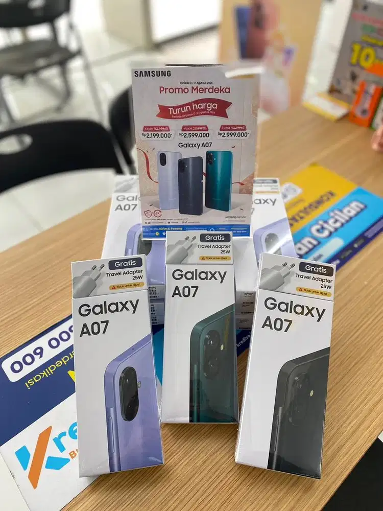 Kredit Hp Samsung Galaxy A07 Bunga 0%