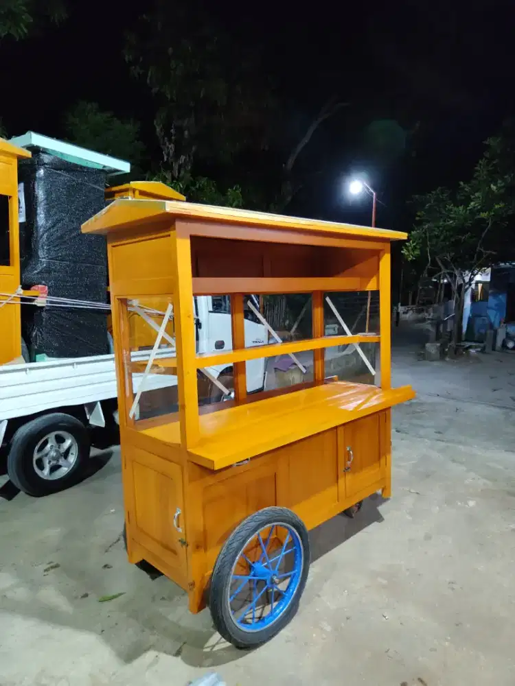 Promo Gerobak Mie Ayam jg Melayani Pesanan Grobak Bakso Bubur Sate dlL