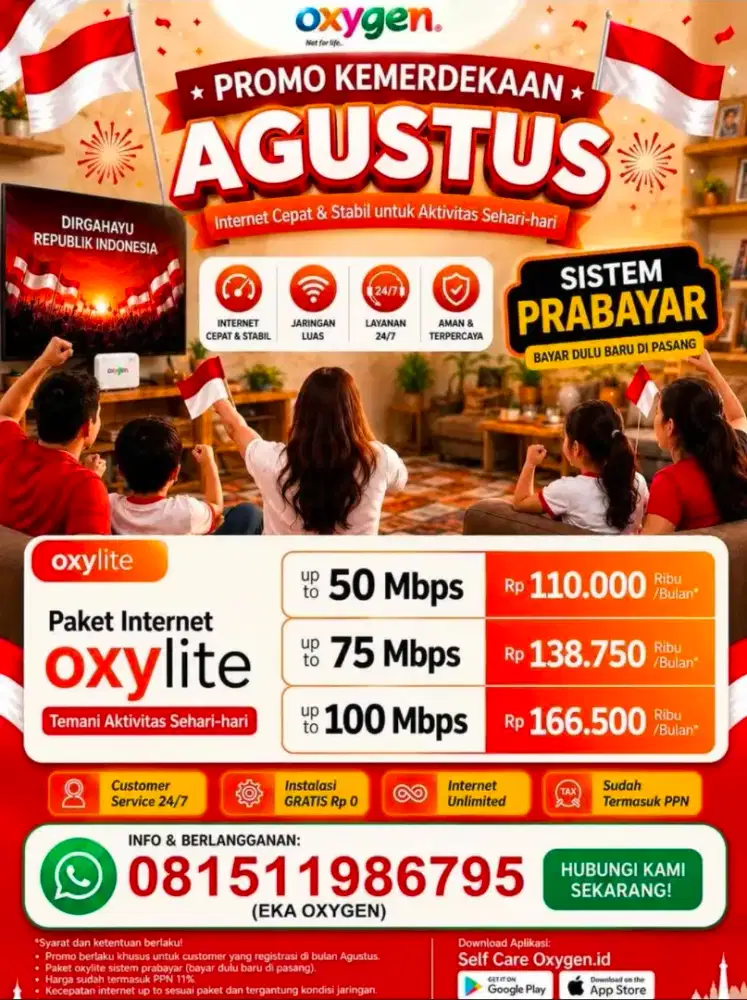 PROMO WIFI OXYGEN