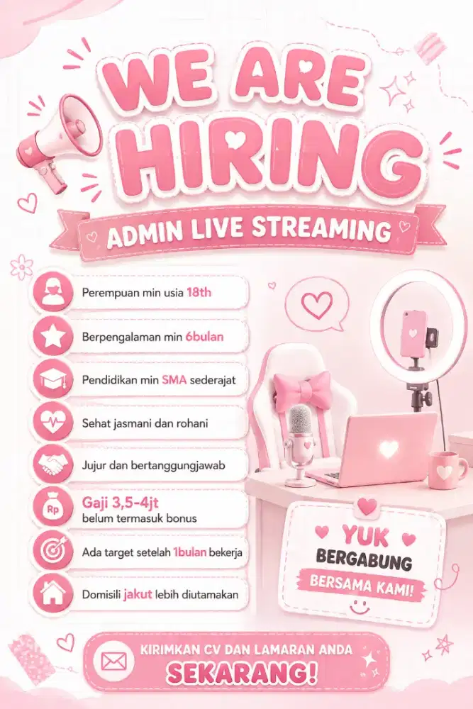 Admin Live Streaming