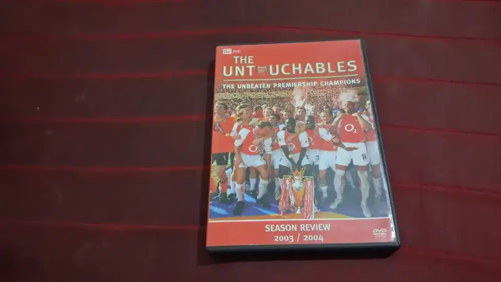 Dvd original Arsenal season review 2003/04