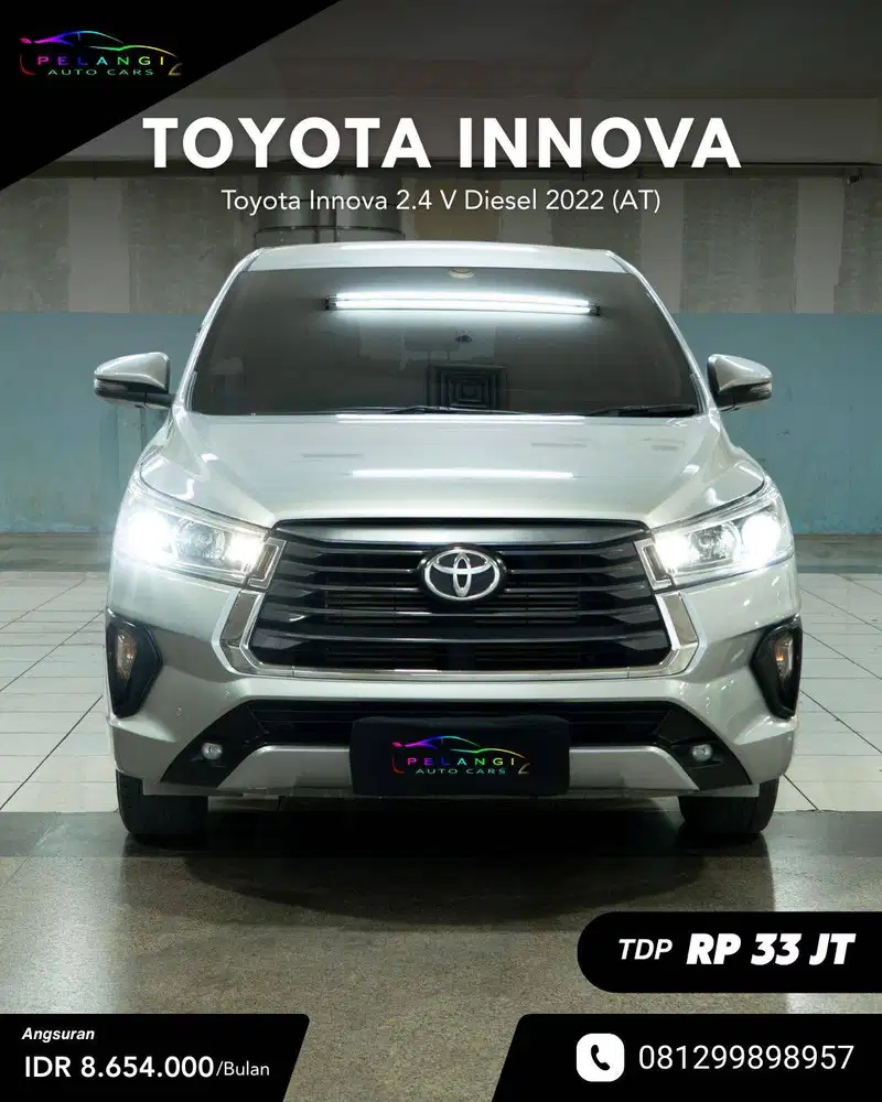FOR SALE: Toyota Innova 2.4 V Diesel 2022 (AT)