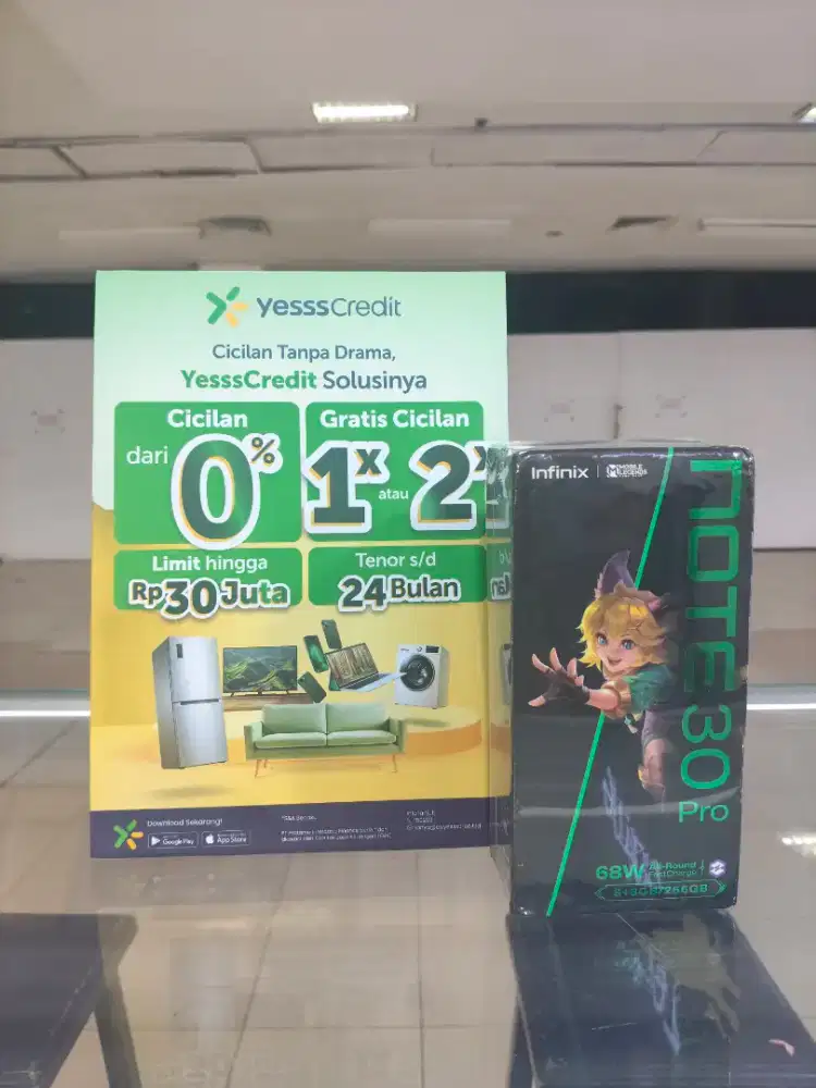 Cicilan hp Infinix cuma pakai ktp aja