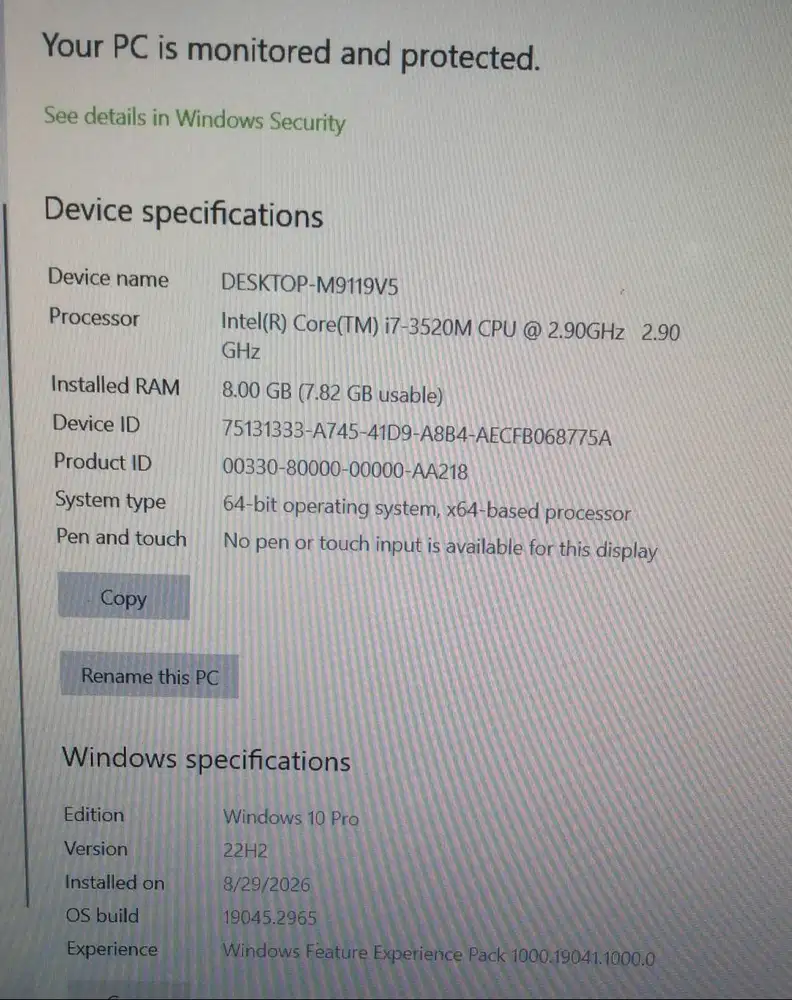 Laptop Lenovo ThinkPad T530 Baterai Mati, Langsung Colok Listrik