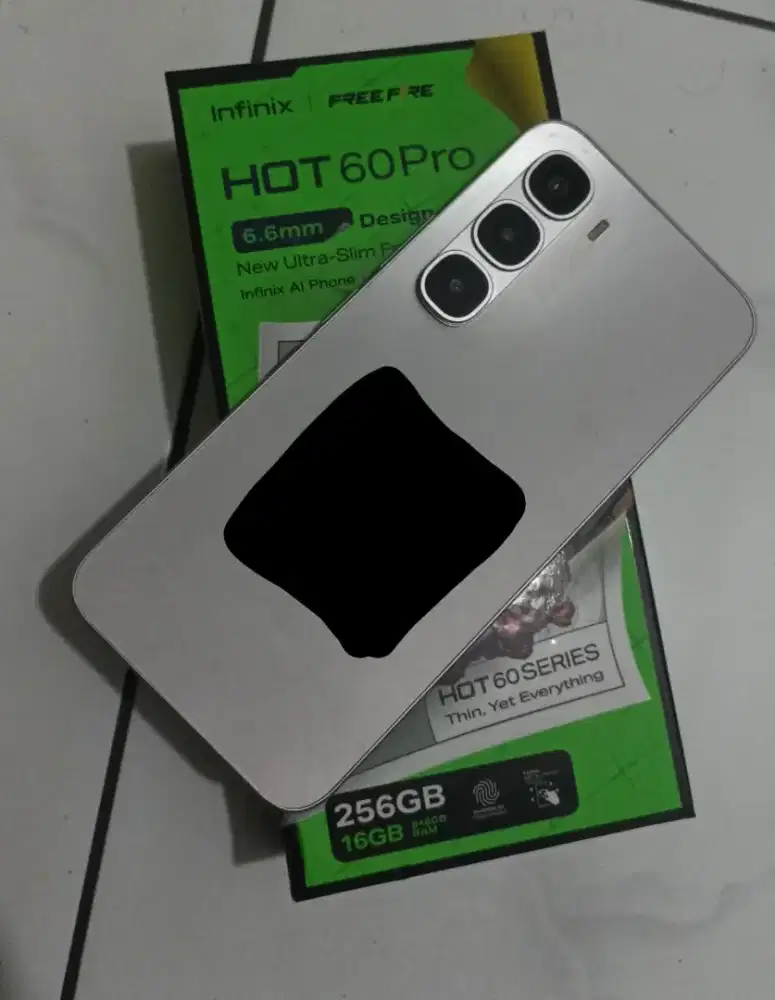 Infinix hot 60 pro (Silver) 8/256