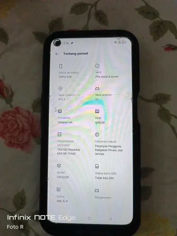 Oppo a54 second