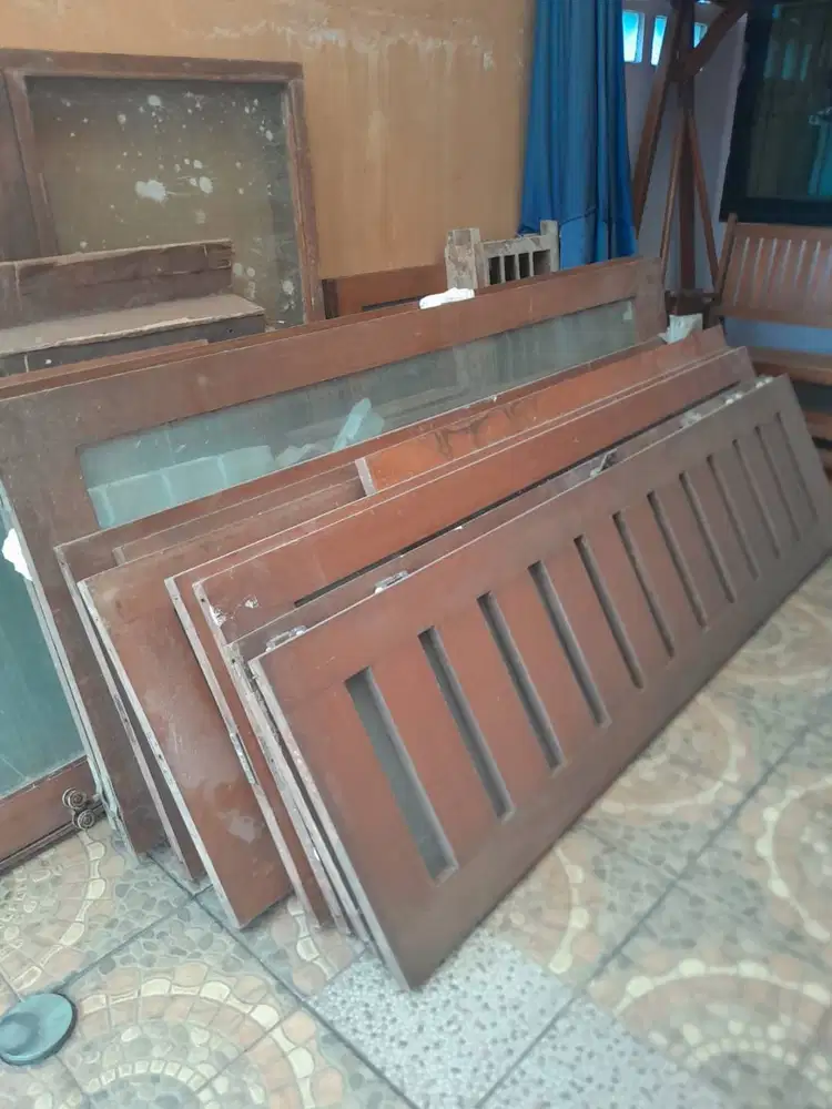 Jual kusen2 jati bekas dan lainnya