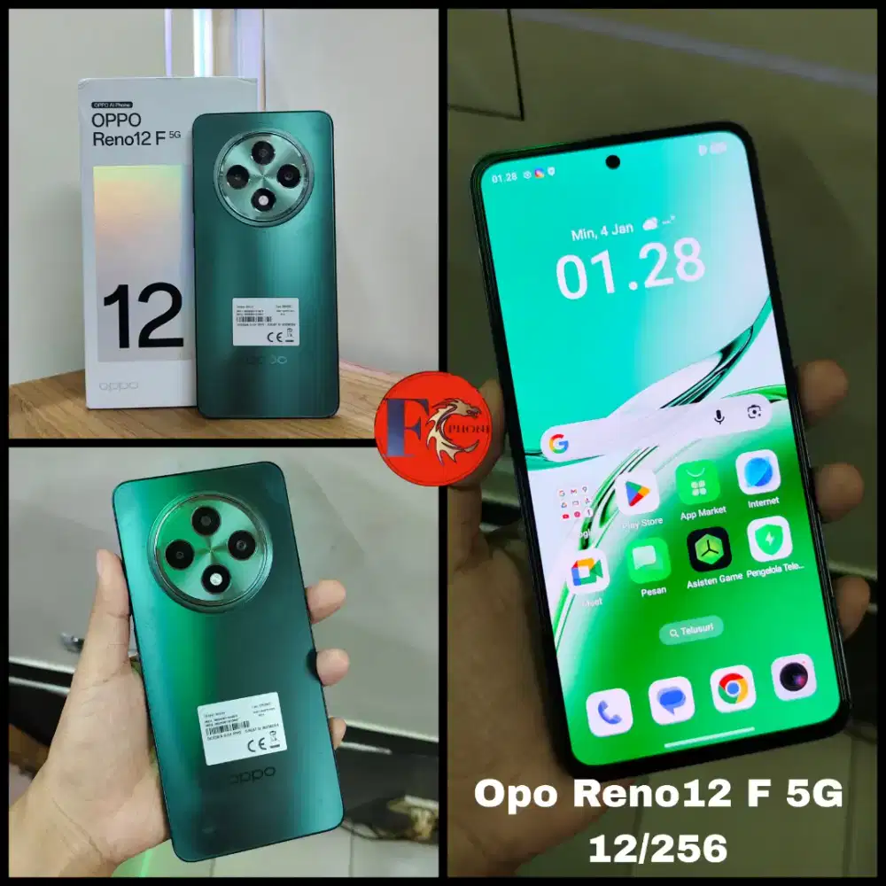 Jual Oppo Reno 12F 5G 12/256 Second