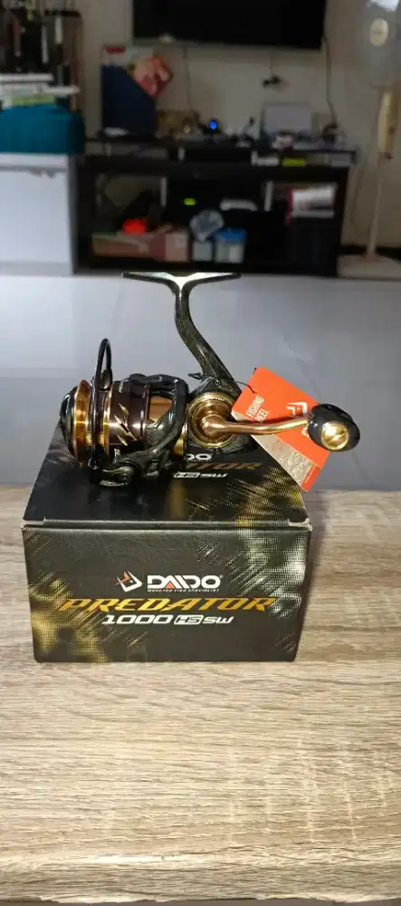 Reel DAIDO predator 1000 HS SW kondisi BARU GRES