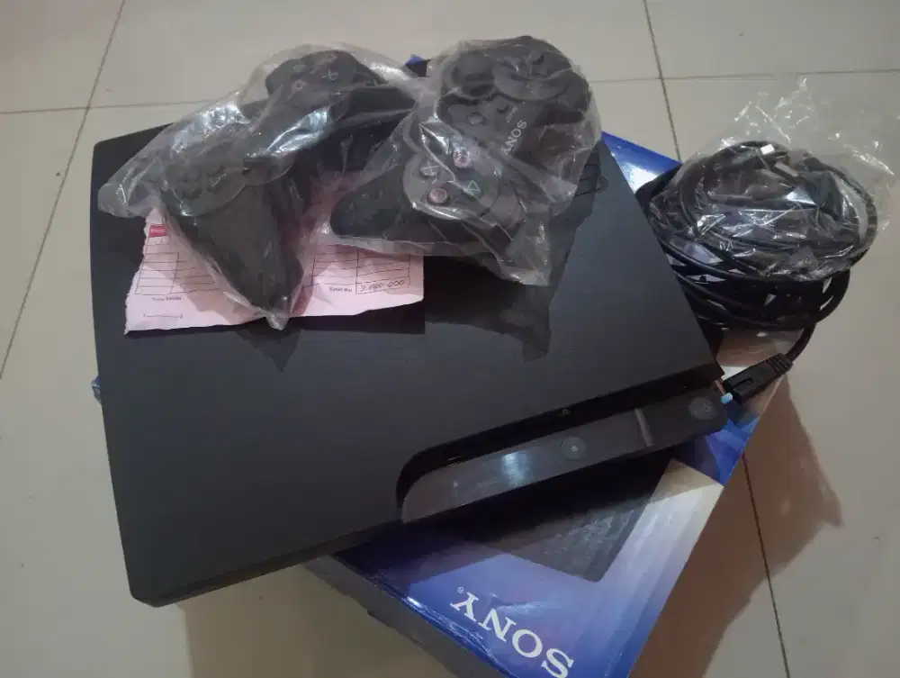 Ps3 Slim seri 30 500GB FULLSET (rasa baru)