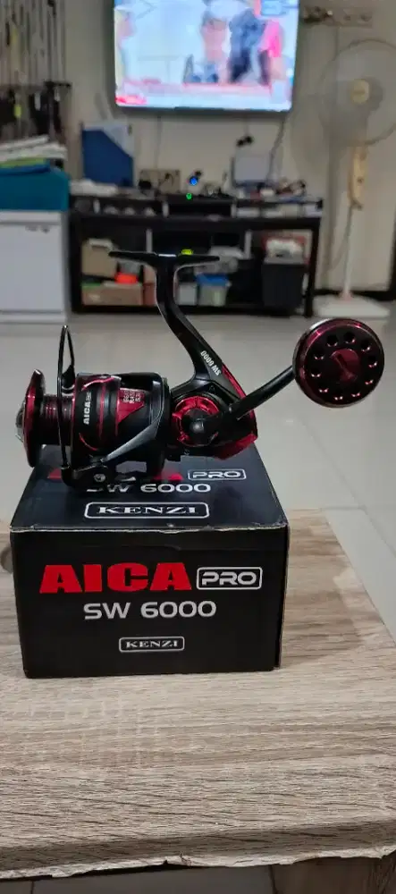 Reel Kenzi aica pro 6000 SW PH lengkap